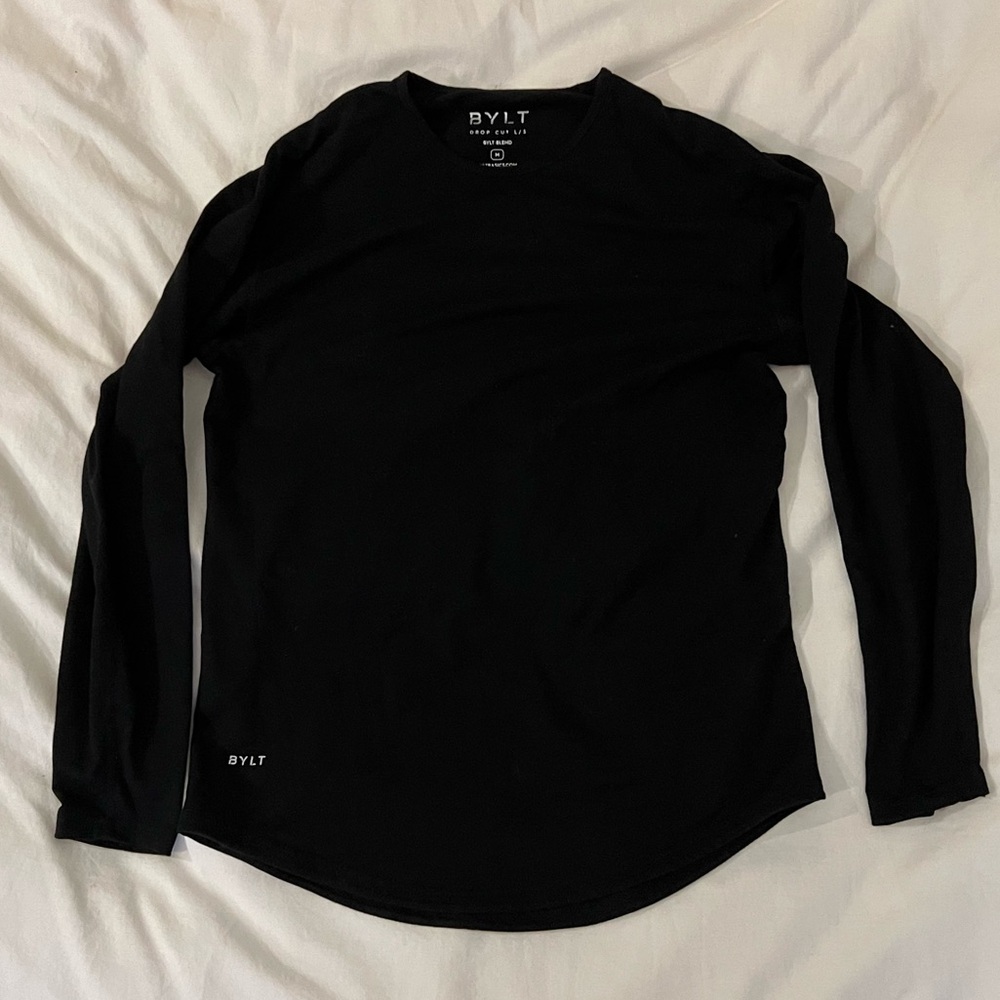 Drop-Cut Long Sleeve: BYLT Signature